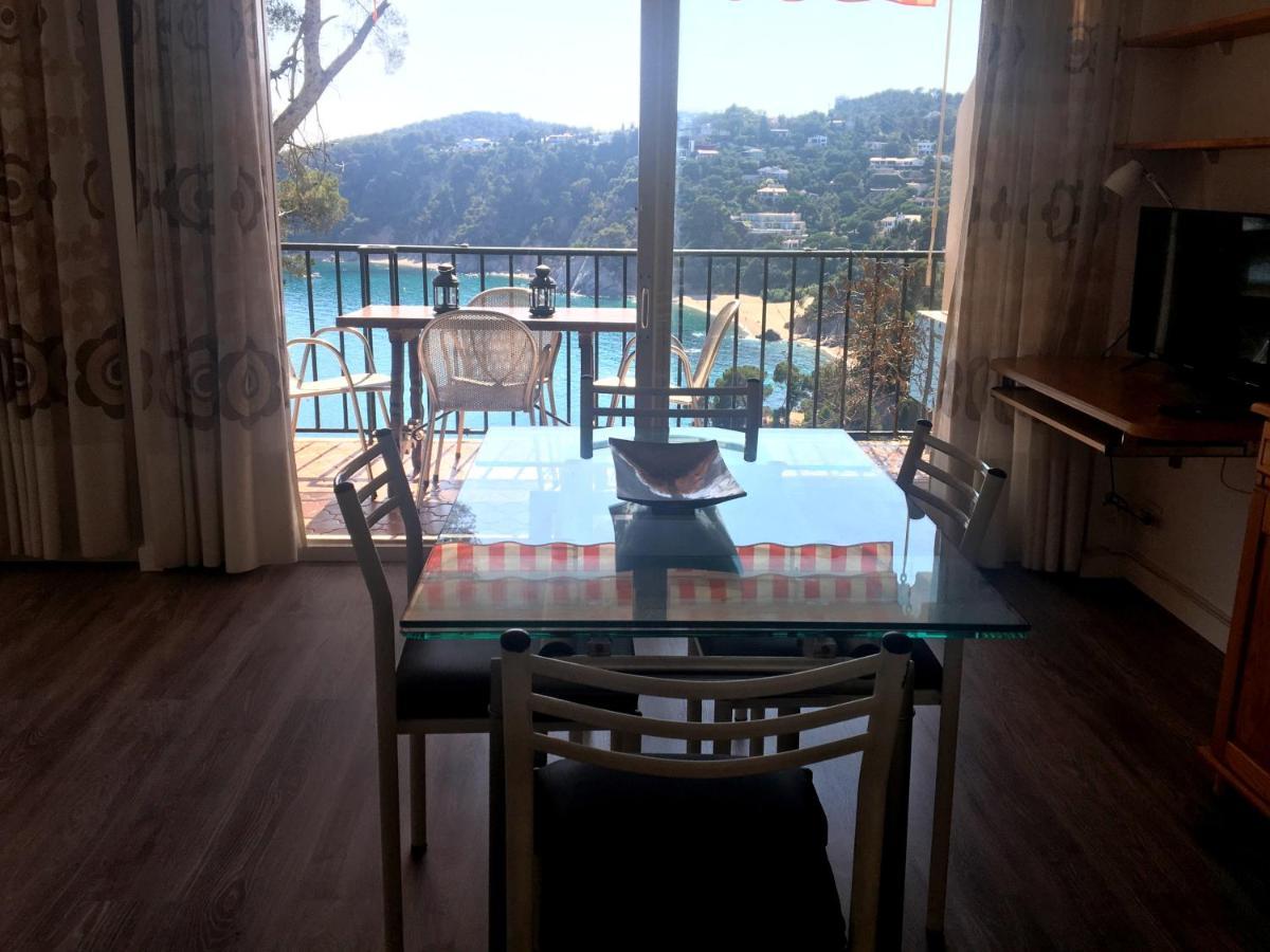 Ferienwohnung Les Terrasses De Cala Llevado Tossa de Mar Exterior foto