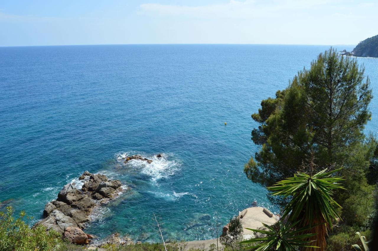 Ferienwohnung Les Terrasses De Cala Llevado Tossa de Mar Exterior foto