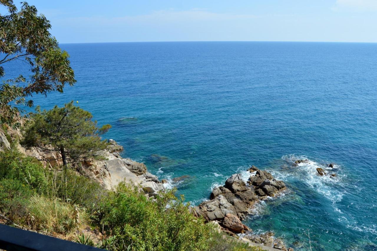Ferienwohnung Les Terrasses De Cala Llevado Tossa de Mar Exterior foto