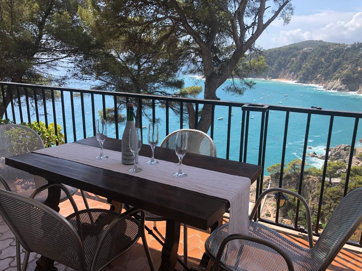 Ferienwohnung Les Terrasses De Cala Llevado Tossa de Mar Exterior foto